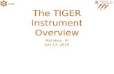 TIGER The TIGER Instrument Overview Phil Hinz - PI July 13, 2010.