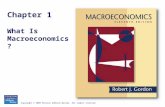 Copyright © 2009 Pearson Addison-Wesley. All rights reserved. Chapter 1 What Is Macroeconomics?