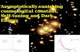 Asymptotically vanishing cosmological constant, Self-tuning and Dark Energy.
