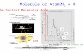 H 2 » H Scoville and Sanders 1987 Molecule or Atom? The Central Molecular Zone CMZ H2H2 H H+H+