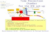 Time Projection Chamber for the R 3 B set-up Combination of detectors upstream (target) & downstream of the magnet ï‚® Improvement of A, Z & E * balances