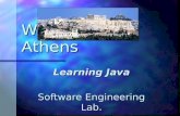 Welcome to Athens Learning Java Software Engineering Lab.