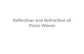 Reflection and Refraction of Plane Waves. Snell Law and Fresnelâ€™s Formulas The field amplitude of an incident plane wave with frequency ‰ and wave propagation