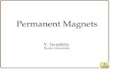 Permanent Magnets Y. Iwashita Kyoto University. PMQ with saturated iron pole B=2Br (1-r 1 /r 2 ) cos 2 (€/M) sin(2€/M) /(2€/M)