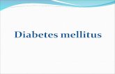 Diabetes mellitus. Diabetes mellitus is a group of metabolic diseases characterized by high blood glucose levels – Hyperglycaemia. This results from defects.