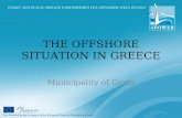 THE OFFSHORE SITUATION IN GREECE Municipality of Corfu.