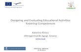 Etwinning Webinar, 07.04.2014 Designing and Evaluating Educational Activities fostering Competences Katerina Riviou Ellinogermaniki Agogi, Greece .