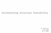 Accelerating Structure Feasibility W. Wuensch CLIC ACE 26-5-2009.