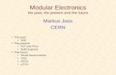 Modular Electronics the past, the present and the future Markus Joos CERN The past: NIM The present: PCI and PCIe SHB Express The future: Serial interconnects.