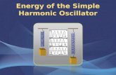 Energy of the Simple Harmonic Oscillator. The Total Mechanical Energy (PE + KE) Is Constant KINETIC ENERGY: KE = ½ mv 2 Remember v = -ωAsin(ωt+ ϕ ) KE.