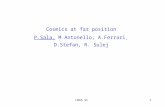 Cosmics at far position P.Sala, M.Antonello, A.Ferrari, D.Stefan, R. Sulej LNGS SC1.