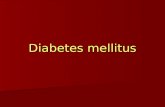 Diabetes mellitus. Normal endocrine pancreas 1 million microscopic clusters of cells 1 million microscopic clusters of cells Β,α,δ,PP cells Β,α,δ,PP cells.