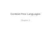 Context-free Languages Chapter 2. Ambiguity