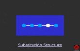 Substitution Structure. Scattering Theory P = ± E