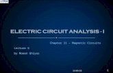 Chapter 11 â€“ Magnetic Circuits Lecture 5 by Moeen Ghiyas 23/10/2015 1
