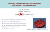 Photon and  -Jet Reconstruction in the STAR Endcap EMC; Towards  -Jet Constraints on  G W. W. Jacobs Indiana University for the CollaborationSTAR