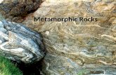 Metamorphic Rocks. Metamorphism? Metamorphism from the Greek μεταμορφώστε, meaning “changing form” – Is the solid-state recrystallization of a pre- existing.