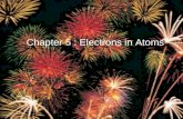 Chapter 5 : Electrons in Atoms. Problems with Rutherfordâ€™s Model Chlorine # 17 Reactive Potassium # 19 Very reactive Argon # 18 Not reactive