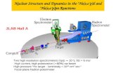 EINN 2005, Milos, GreeceShalev Gilad - MIT Nuclear Structure and Dynamics in the 3 He(e,e’p)d and 3 He(e,e’p)pn Reactions Two high resolution spectrometers.