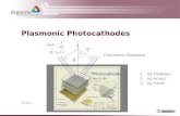Pellin Plasmonic Photocathodes Cherenkov Radiation Photocathode h  -> e- β = v p / c 1.Ag Particles 2.Ag Arrays 3.Ag Films.