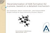 Parameterization of SOA formation for α-pinene, based on a detailed mechanism Karl Ceulemans– Steven Compernolle – Jean-François Müller Belgian Institute.