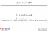 1 BROOKHAVEN SCIENCE ASSOCIATES 1nm R&D plan K. Evans-Lutterodt Contributions from: C. Jacobsen, N. Bozovic, I. Bozovic, J.Maser, A.Snigirev, C. Schroer,