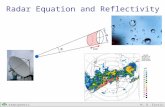 Atmospheric InstrumentationM. D. Eastin Radar Equation and Reflectivity Φ rΦrΦ c τ /2.