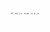 Finite Automata. Definition : Finite Automata is a five Tuple (Q,∑,δ,q0,F) – Q is a finite set called states – ∑ is a finite set called alphabets – Q.
