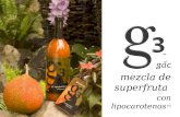 G ấ c mezcla de superfruta con lipocarotenos tm G3 ™
