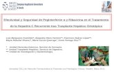 Efectividad y Seguridad de PegInterferón α y Ribavirina en el Tratamiento de la Hepatitis C Recurrente tras Trasplante Hepático Ortotópico Luis Margusino.