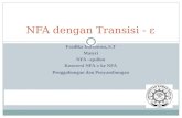 NFA dengan Transisi -  ε