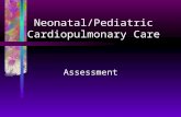 Neonatal/Pediatric Cardiopulmonary Care