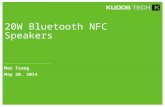 20W Bluetooth NFC Speakers