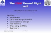 The  CBM  Time-of Flight wall