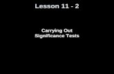Lesson 11 - 2