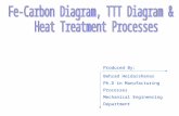 Fe-Carbon Diagram, TTT Diagram &  Heat Treatment Processes
