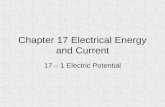 Chapter 17 Electrical Energy and Current