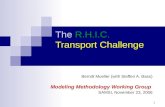 The  R.H.I.C. Transport Challenge