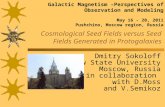 Cosmological Seed Fields versus Seed Fields Generated in Protogalaxies