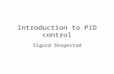 Introduction to PID control