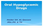 Oral Hypoglycemic Drugs