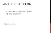 Analysis at CERN