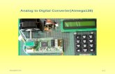 Analog to  Digital Converter(Atmega128)