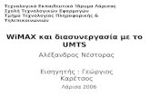 WiMAX  και διασυνεργασία με το  UMTS