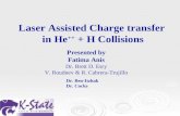 Laser Assisted Charge transfer in He ++  + H Collisions