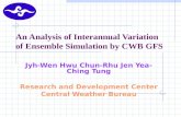 An Analysis of Interannual Variation of Ensemble Simulation by CWB GFS