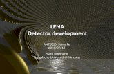 LENA Detector development
