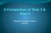 A Comparison of Step 3 & Step 4
