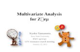 Multivariate Analysis for  Z eμ