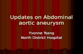 Updates on Abdominal aortic aneurysm